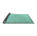 Sideview of Oriental Light Blue Traditional Rug, abs2771lblu