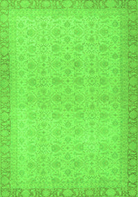 Oriental Green Traditional Rug, abs2771grn