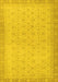 Oriental Yellow Traditional Rug, abs2771yw