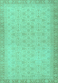 Oriental Turquoise Traditional Rug, abs2771turq