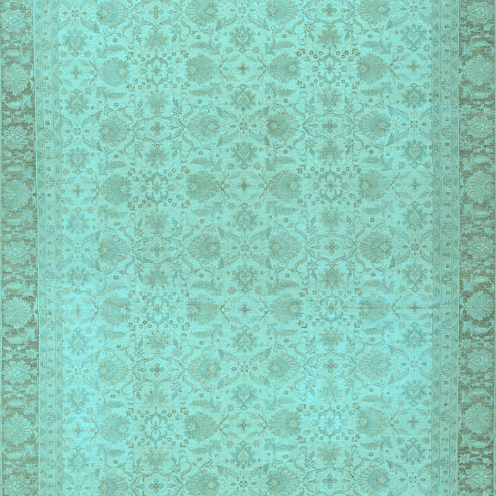 Oriental Light Blue Traditional Rug, abs2771lblu