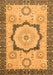 Abstract Orange Modern Rug, abs2772org