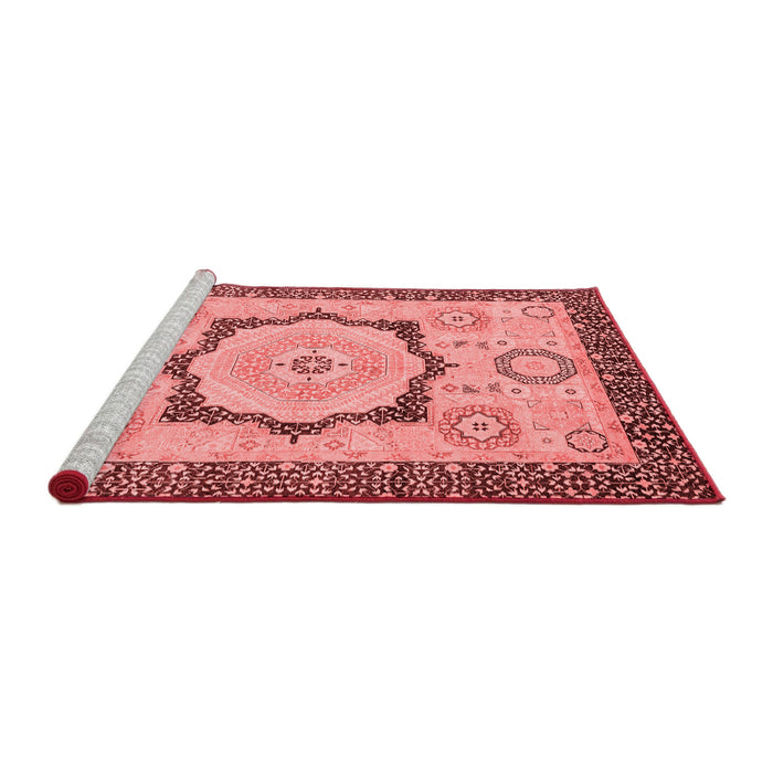 Modern Red Washable Rugs