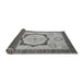 Sideview of Abstract Gray Modern Rug, abs2772gry