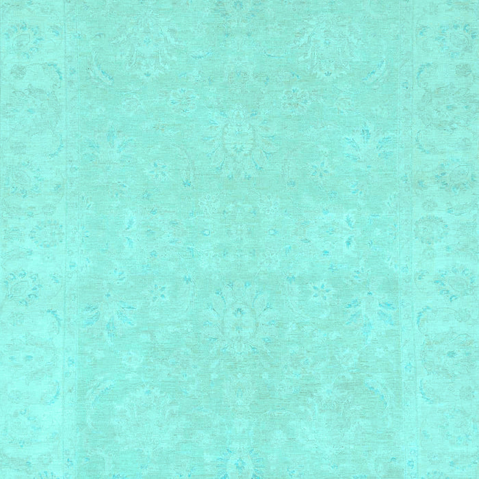 Oriental Light Blue Traditional Rug, abs2773lblu