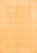 Machine Washable Oriental Orange Traditional Area Rugs, wshabs2773org