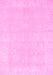 Machine Washable Oriental Pink Traditional Rug, wshabs2773pnk