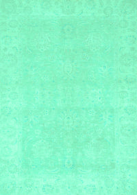 Oriental Turquoise Traditional Rug, abs2773turq