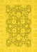 Oriental Yellow Traditional Rug, abs2774yw