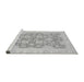 Sideview of Machine Washable Oriental Gray Traditional Rug, wshabs2774gry