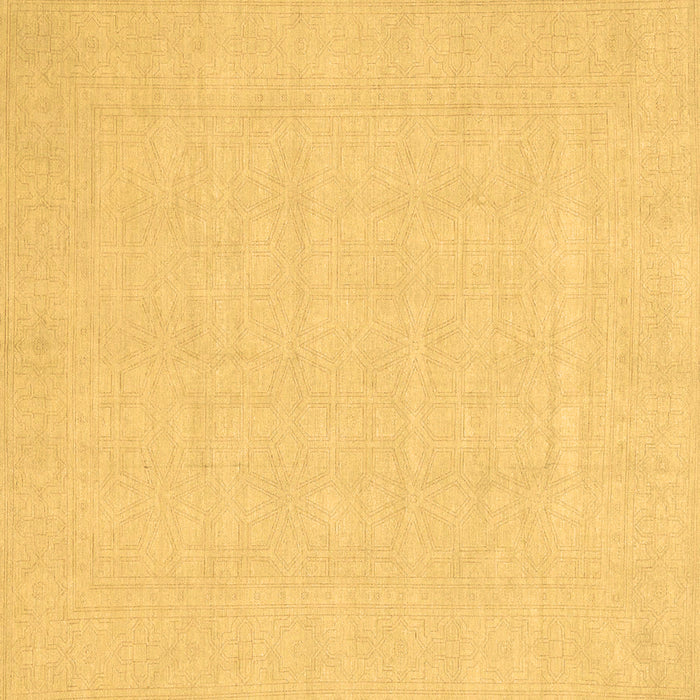 Square Abstract Brown Modern Rug, abs2775brn