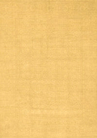 Abstract Brown Modern Rug, abs2775brn