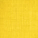 Square Abstract Yellow Modern Rug, abs2775yw