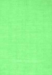 Abstract Emerald Green Modern Rug, abs2775emgrn