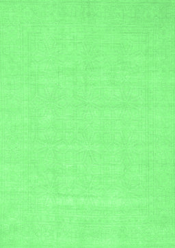 Abstract Emerald Green Modern Rug, abs2775emgrn