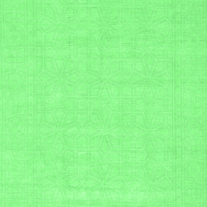 Abstract Emerald Green Modern Rug, abs2775emgrn