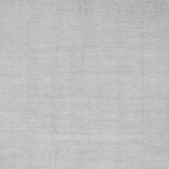 Square Machine Washable Abstract Gray Modern Rug, wshabs2775gry