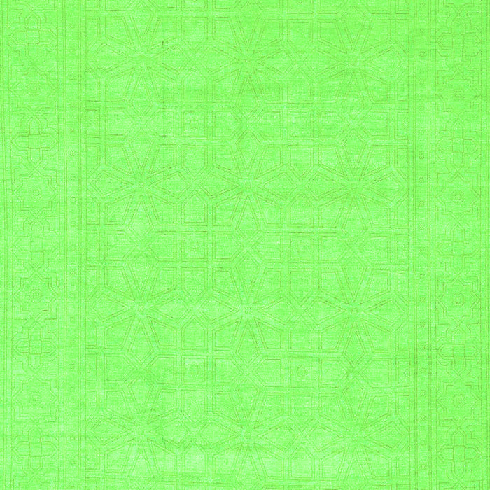 Abstract Green Modern Rug, abs2775grn