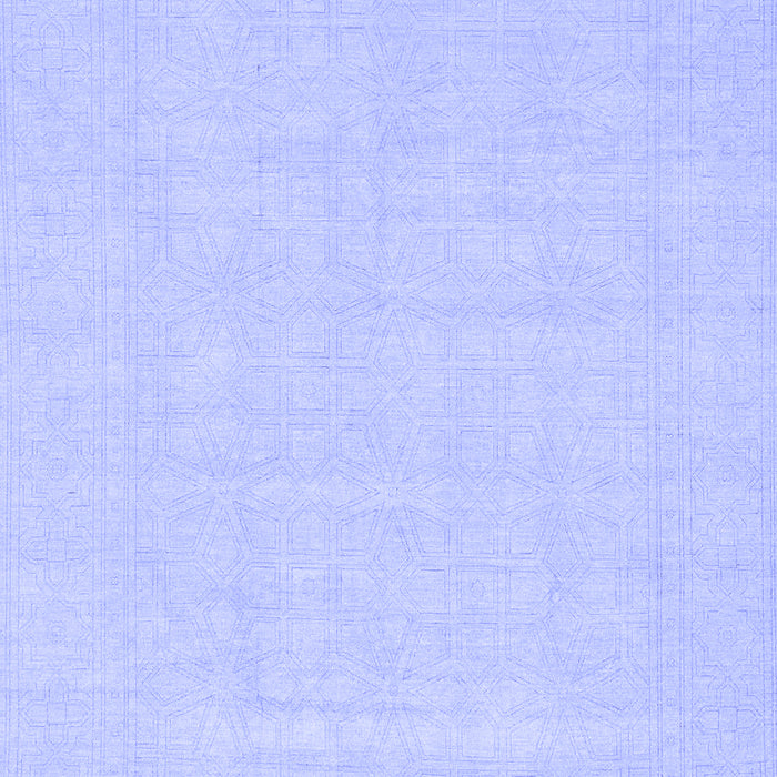 Abstract Blue Modern Rug, abs2775blu