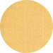 Round Machine Washable Abstract Brown Modern Rug, wshabs2775brn