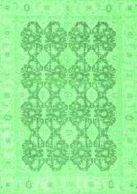 Oriental Emerald Green Traditional Rug, abs2776emgrn