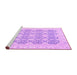 Sideview of Machine Washable Oriental Purple Traditional Area Rugs, wshabs2776pur