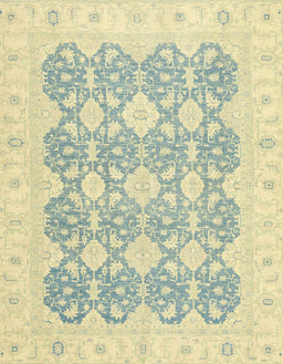 Machine Washable Abstract Sage Green Rug, wshabs2776