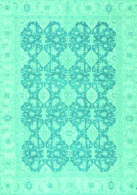 Oriental Turquoise Traditional Rug, abs2776turq