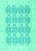 Oriental Turquoise Traditional Rug, abs2776turq