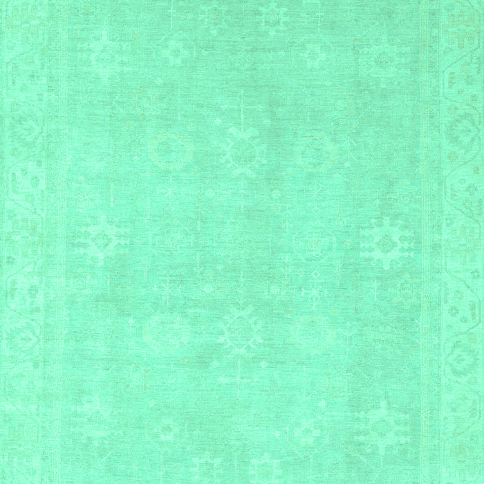 Machine Washable Abstract Turquoise Modern Area Rugs, wshabs2777turq