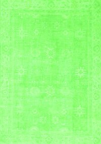 Abstract Green Modern Rug, abs2777grn