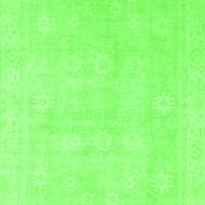 Abstract Green Modern Rug, abs2777grn