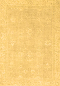 Abstract Brown Modern Rug, abs2777brn