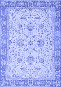 Oriental Blue Traditional Rug, abs2778blu