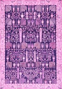 Oriental Pink Traditional Rug, abs2779pnk