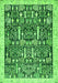 Oriental Green Traditional Rug, abs2779grn