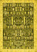 Machine Washable Oriental Yellow Traditional Rug, wshabs2779yw