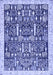 Oriental Blue Traditional Rug, abs2779blu