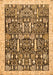 Oriental Orange Traditional Rug, abs2779org