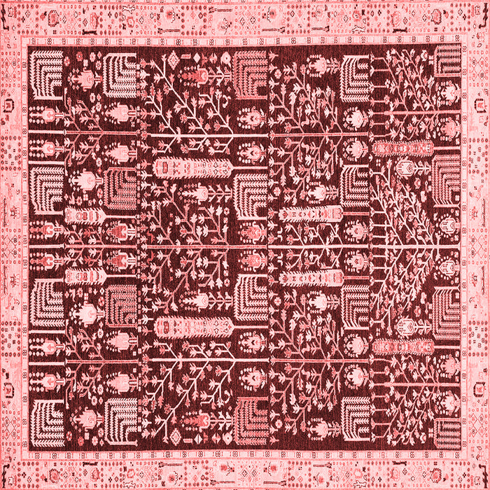Oriental Red Traditional Rug, abs2779red