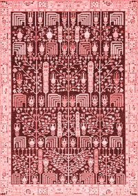 Oriental Red Traditional Rug, abs2779red