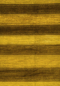 Oriental Yellow Modern Rug, abs277yw