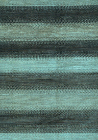 Oriental Light Blue Modern Rug, abs277lblu