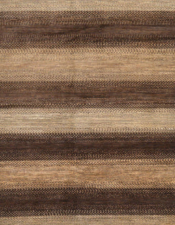 Abstract Red Brown Oriental Rug, abs277