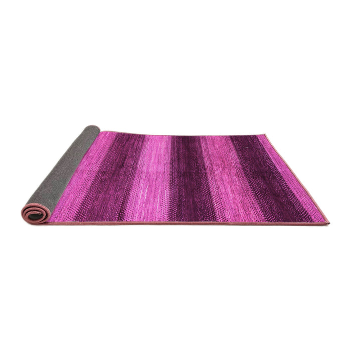 Sideview of Oriental Pink Modern Rug, abs277pnk