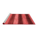 Modern Red Washable Rugs