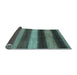 Sideview of Oriental Light Blue Modern Rug, abs277lblu