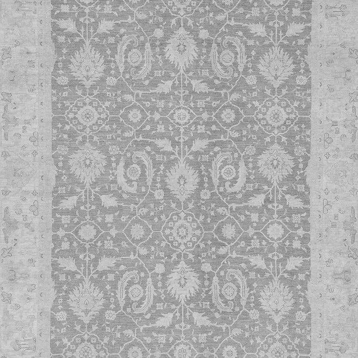 Machine Washable Oriental Gray Traditional Rug, wshabs2780gry