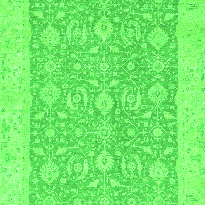 Oriental Green Traditional Rug, abs2780grn