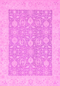 Oriental Pink Traditional Rug, abs2780pnk